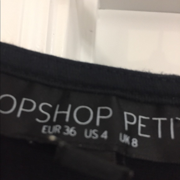 Topshop Petite Wrap Floppy dress - Picture 3 of 4